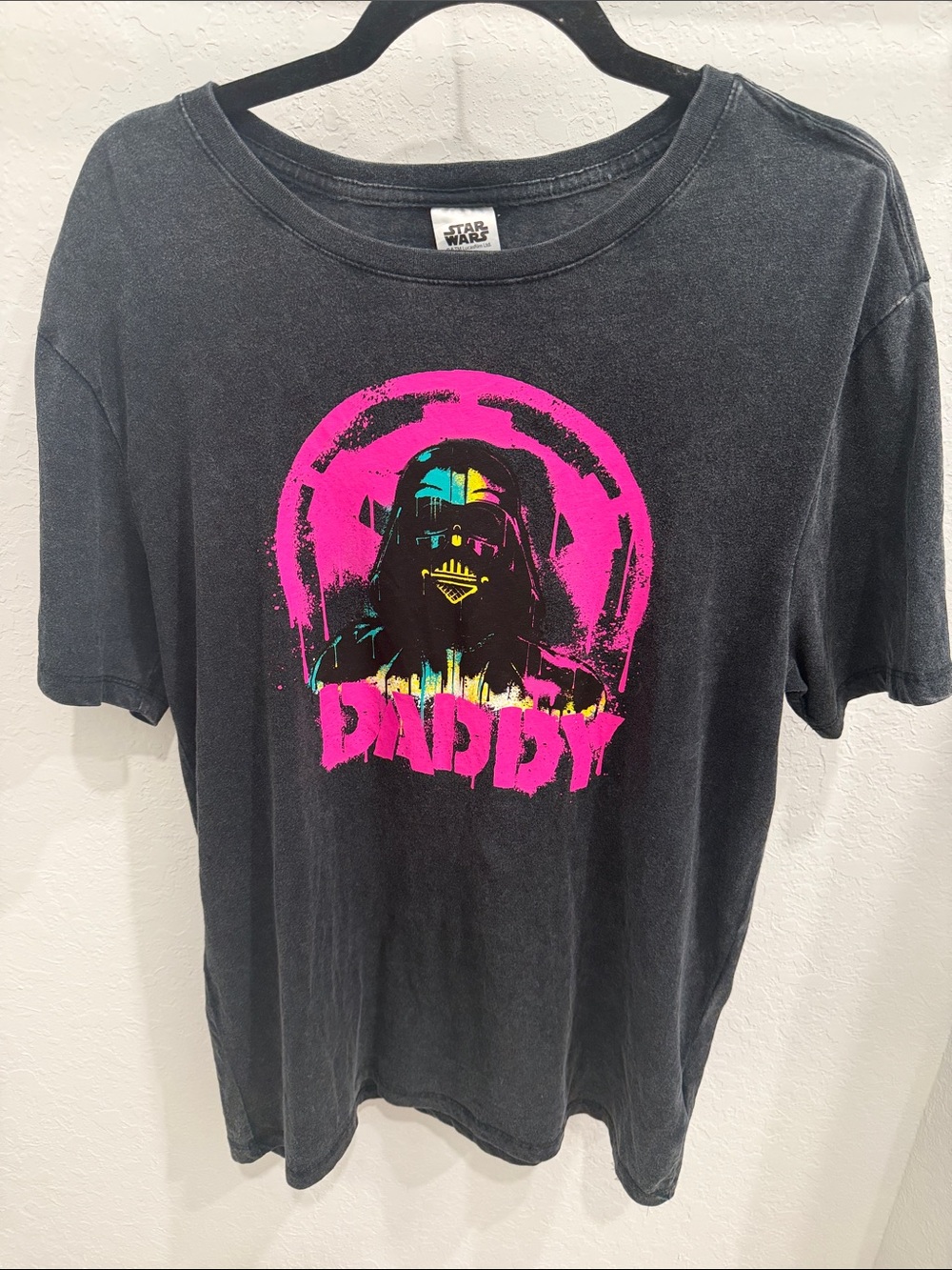 Disney Parks Star Wars Darth Vader Daddy T-Shirt Ashley Eckstein Medium M